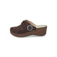 Pantofola comfort Stile Di Vita 8483 T.MORO Donna