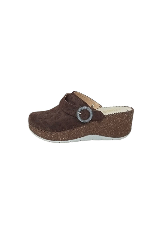 Pantofola comfort Stile Di Vita 8483 T.MORO Donna