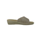 CIABATTA PATRIZIA AZZI 171 BIANCO/PLATINO donna