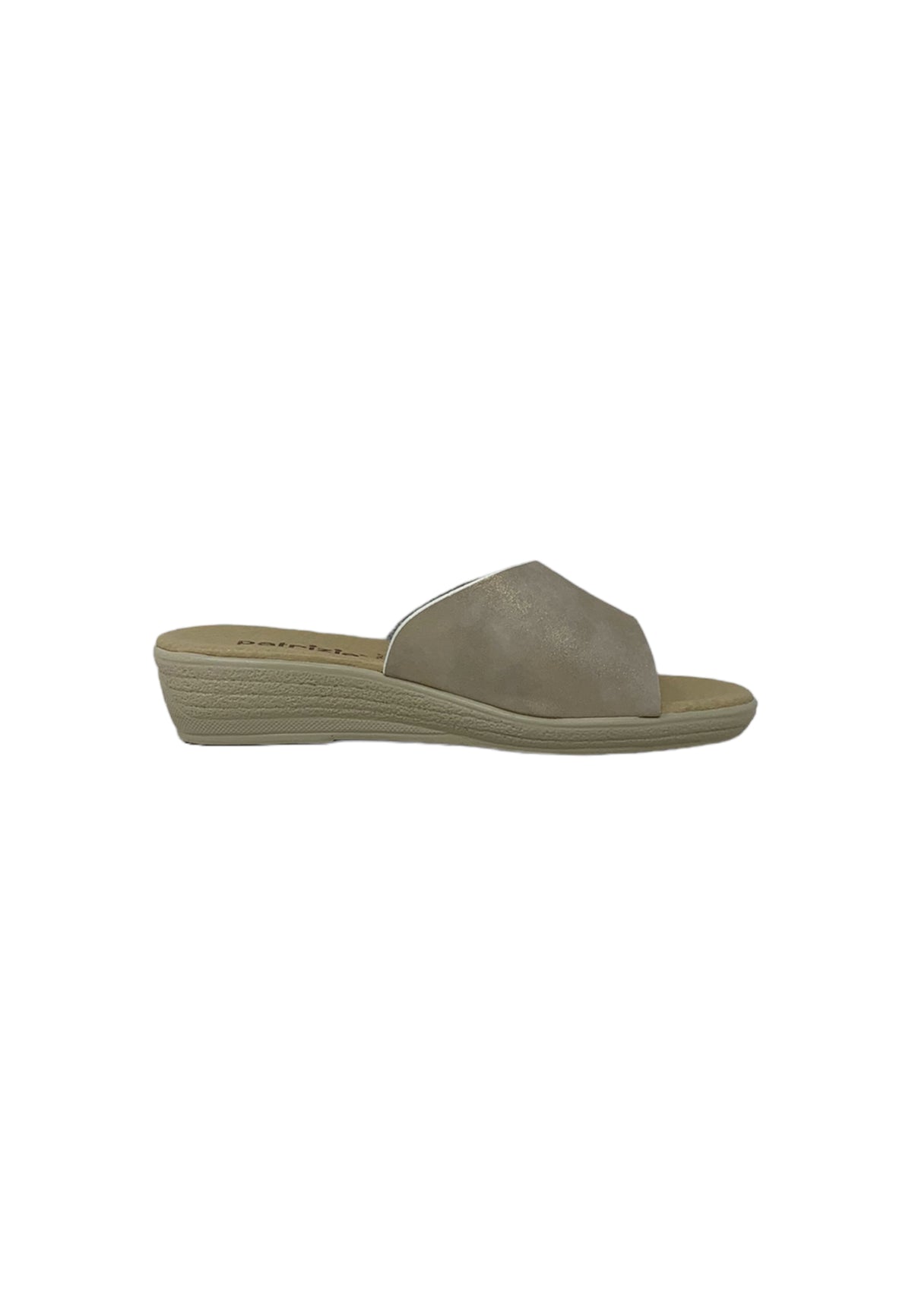CIABATTA PATRIZIA AZZI 171 BIANCO/PLATINO donna