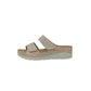 Ciabatte con zeppa Riposella Frida WC01BX Beige Donna