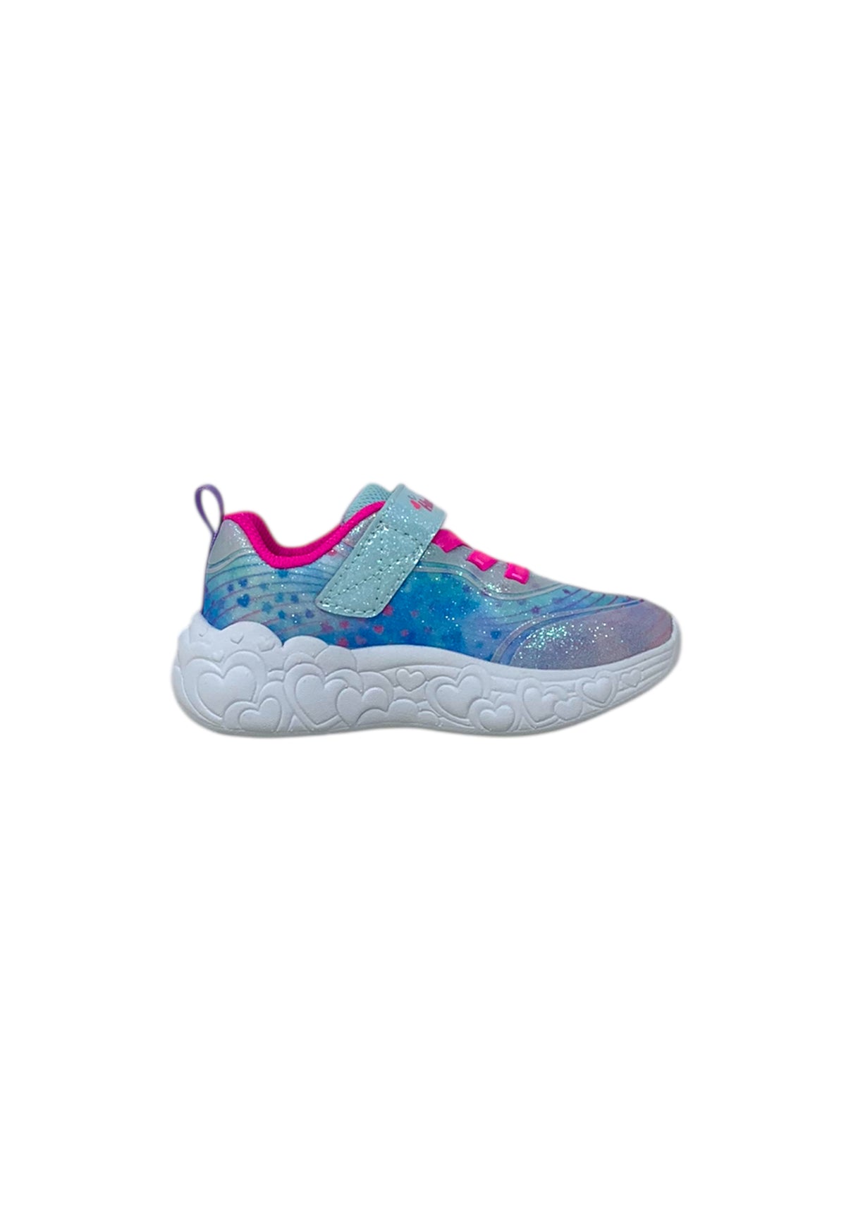 Sneakers SKECHERS S-lights - ETERNAL HEART LIGHTS 302696/LBMT bambina