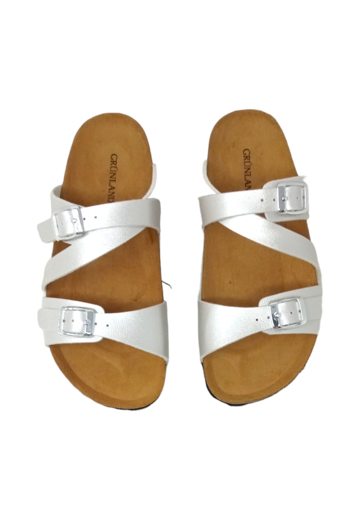 Ciabatta GRUNLAND SARA CB2642-40 PERLA ragazza/donna
