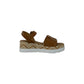 Sandalo con zeppa FASCINO DONNA 50259-E3 CUOIO donna
