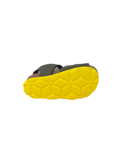 Sandalo GRUNLAND Junior ARIA SB0025-40 OLIVA/GIALLO Bambino