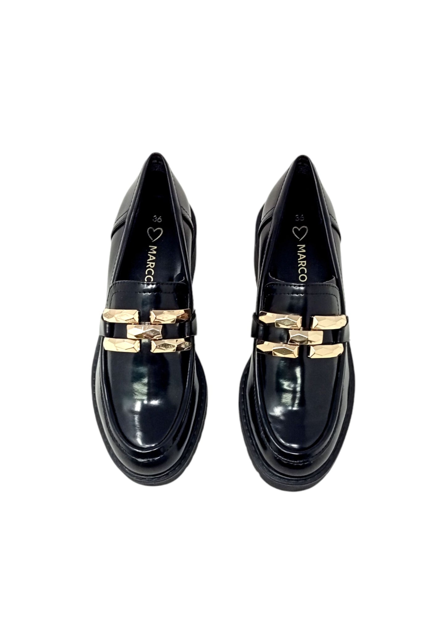 Mocassini MARCO TOZZI 2-24700-43 011 Black Brush donna
