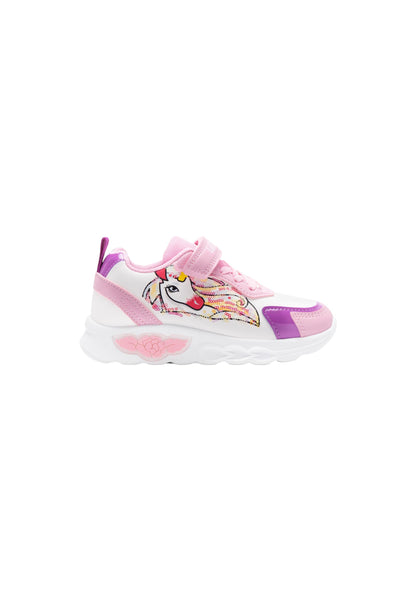 Sneakers  LELLI KELLY "MANUELA" LKAA4490 BIANCO/ROSA Bambina
