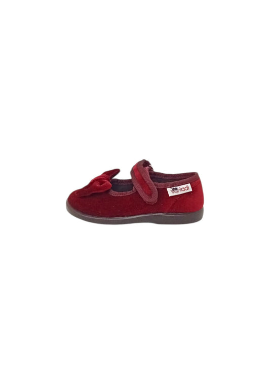Ballerine VULLADI 3101-032 Terciopelo burdeos bambina