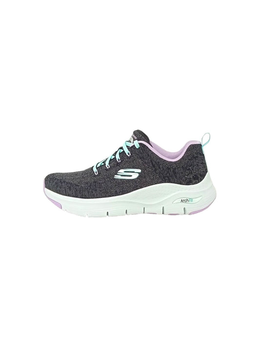 Sneakers Skechers Arch-fit - Comfy Wave 149414/BKLV Donna