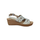 SANDALI INBLU GM000044 BIANCO DONNA
