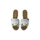 Sandalo con tacco FASCINO DONNA 73108-E3 BIANCO donna