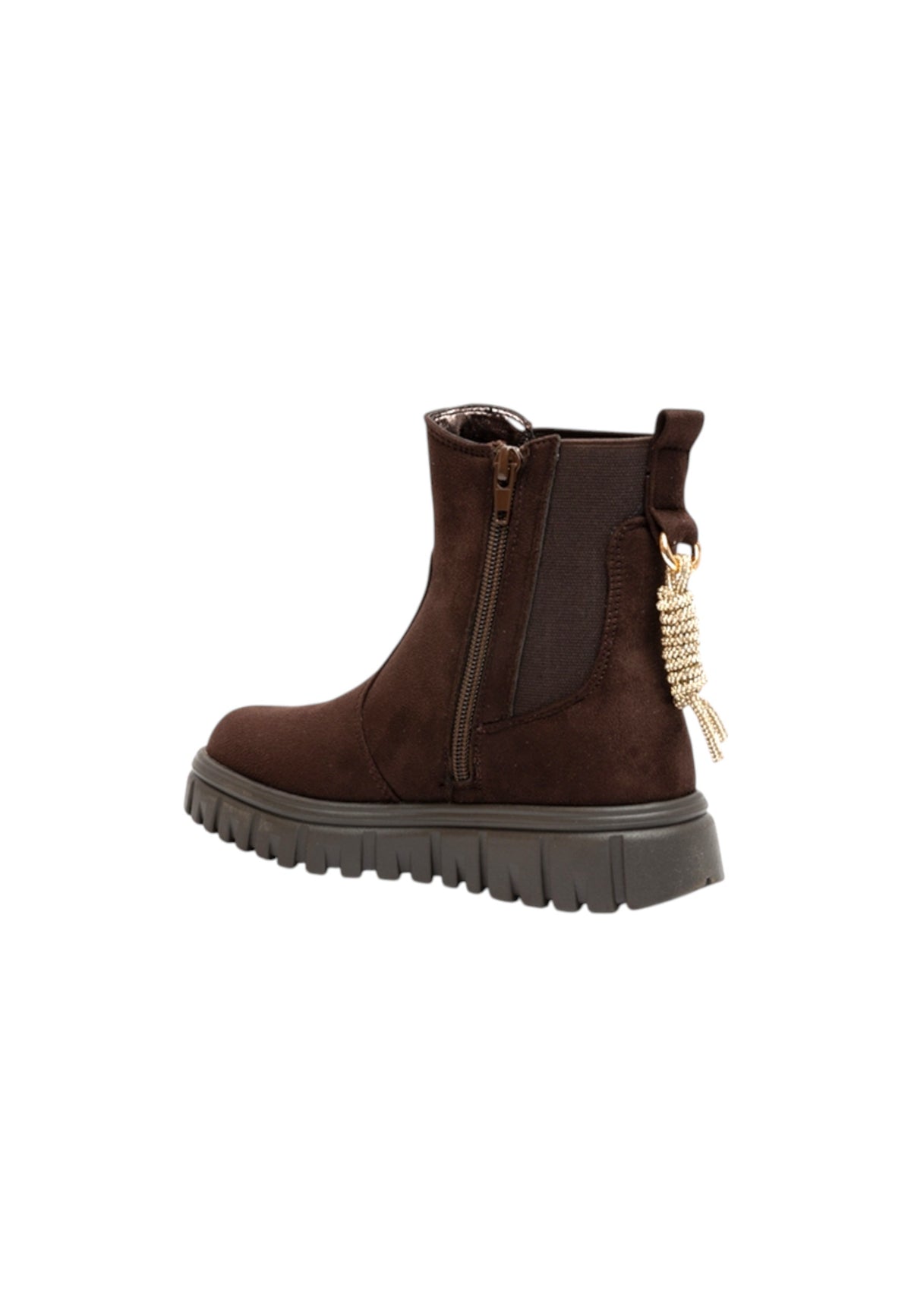 Stivaletto ASSO AG-18362 DARK BROWN bambina/ragazza