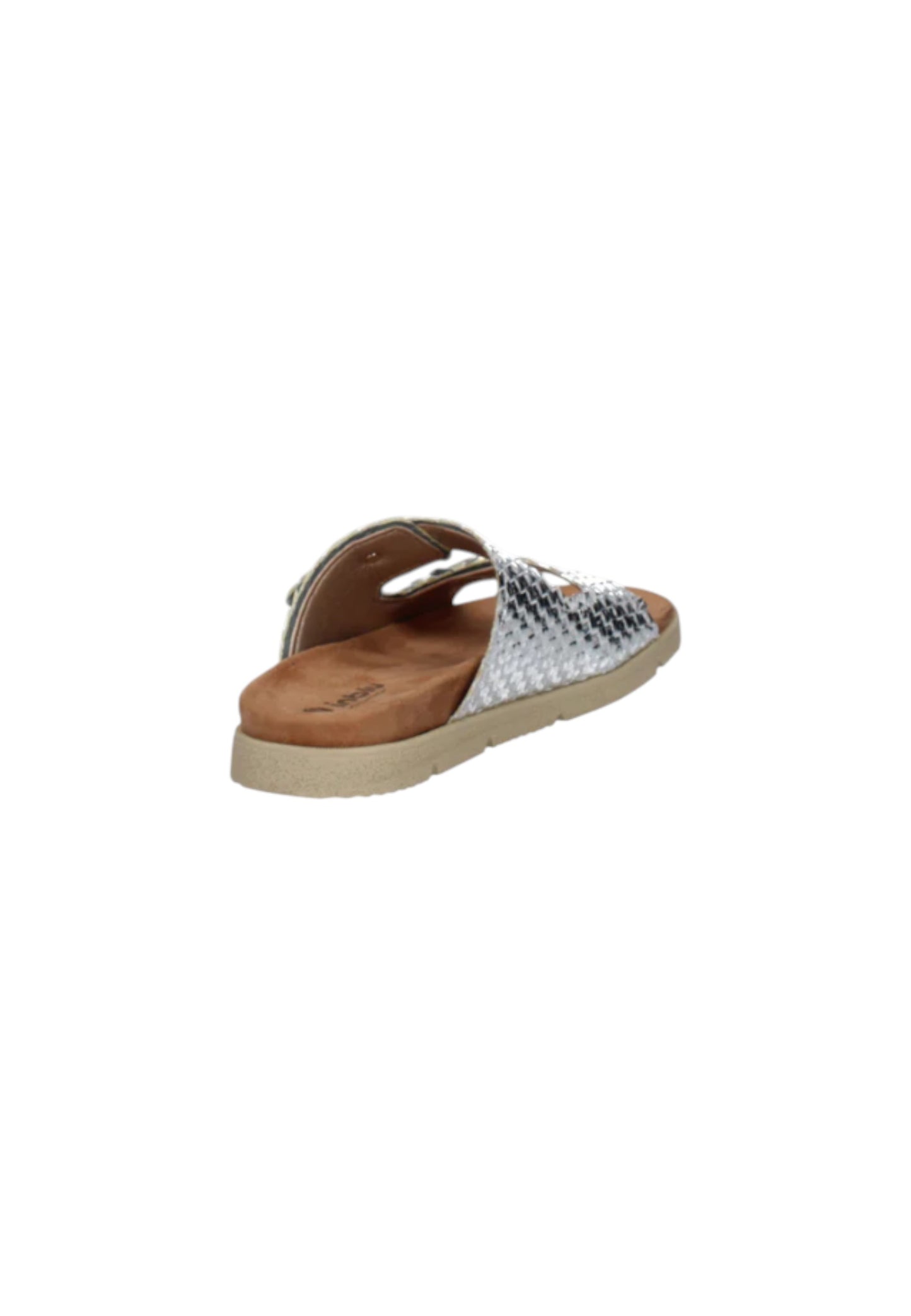 Ciabatta INBLU NR000003 ARGENTO donna