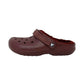 Classico  CROCS con pelliccia 203591-6WD DARK CHERRY UNISEX