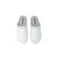 Italia Leone Ciabatta sanitaria chiusa bianca Unisex