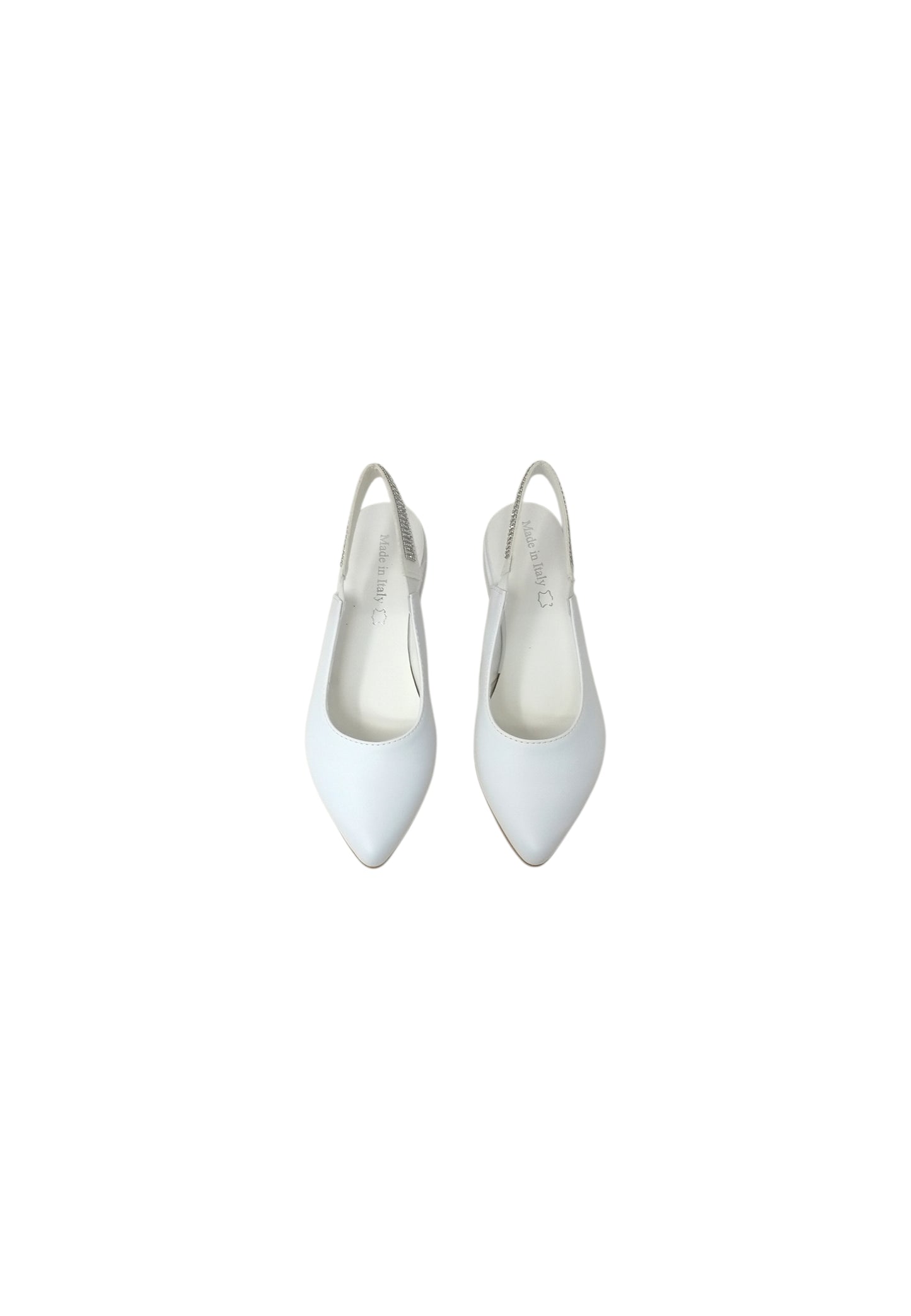 Italia Leone Ballerine 02 bianco Bambina/ragazza