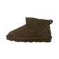 Stivaletti con pelliccia W-1022 TAUPE Made in Italy donna