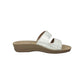 Ciabatta INBLU VR000060 BIANCO donna