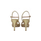 Italia Leone Sandali con tacco A8032 liz platino Donna