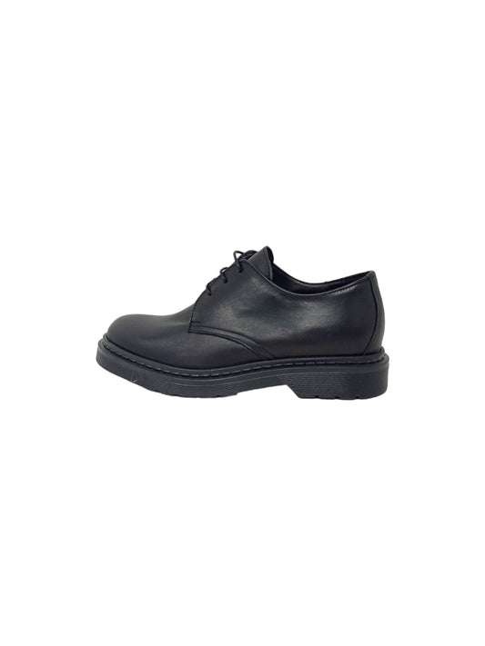 Francesina NIU-LU Derby liscio NERO donna