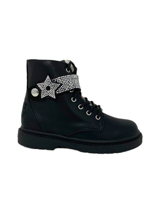 Anfibio da passeggio LELLI KELLY STELLA STELLINA LKHG2330 NERO OPACO Bambina