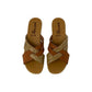 Pantofola PATRIZIA AZZI 450/FB CUOIO donna