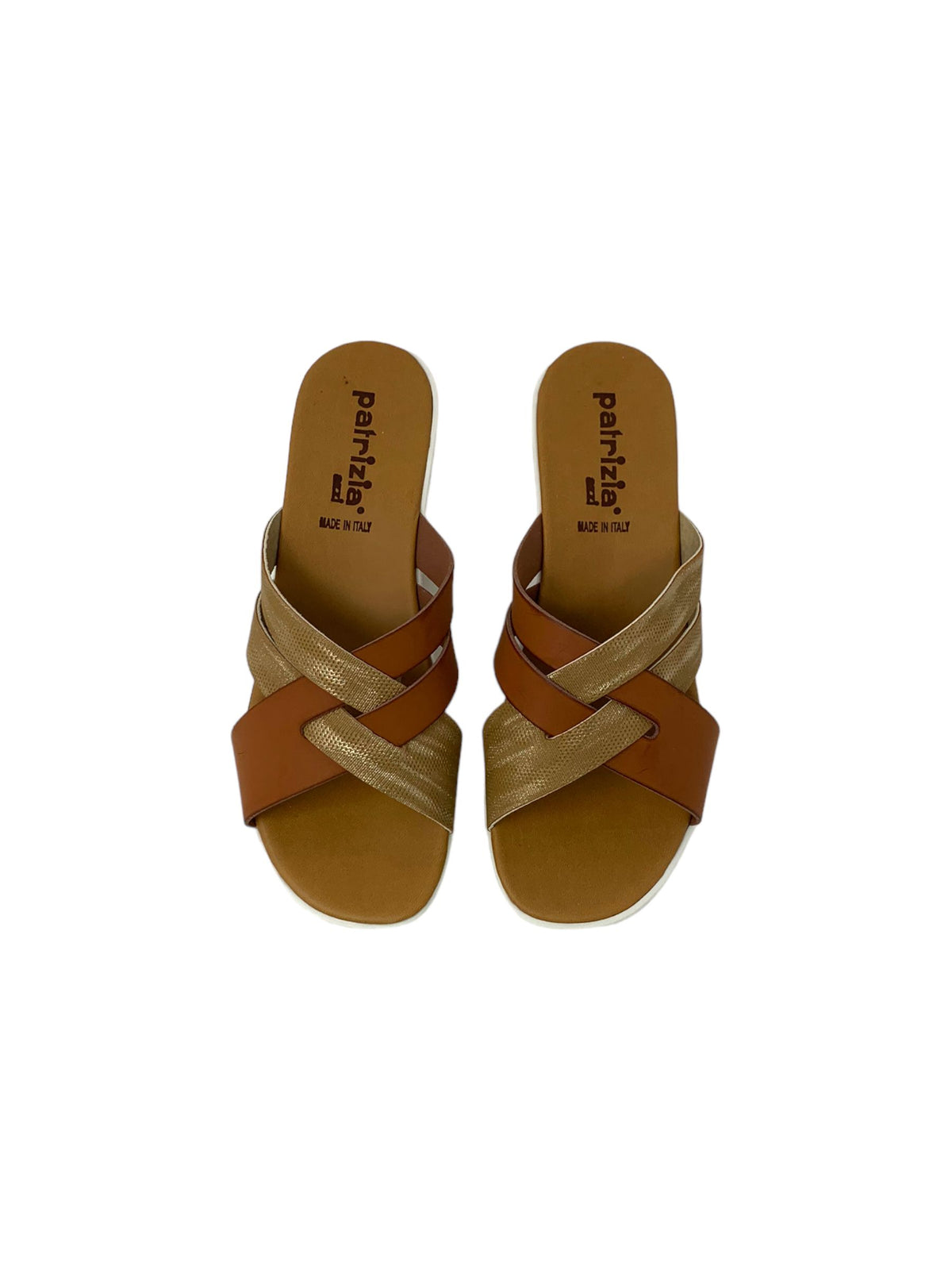 Pantofola PATRIZIA AZZI 450/FB CUOIO donna