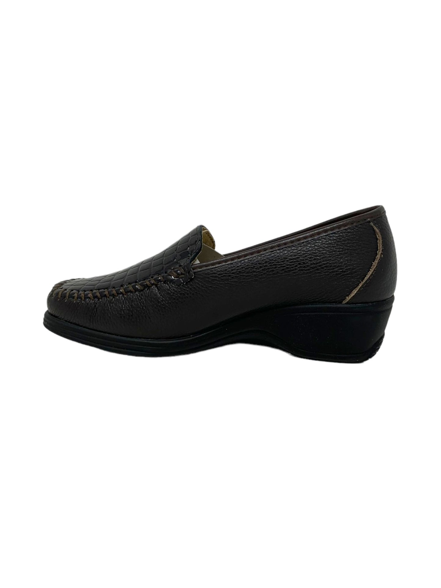 Mocassino comfort da passeggio STILE DI VITA 2377 T.MORO Donna