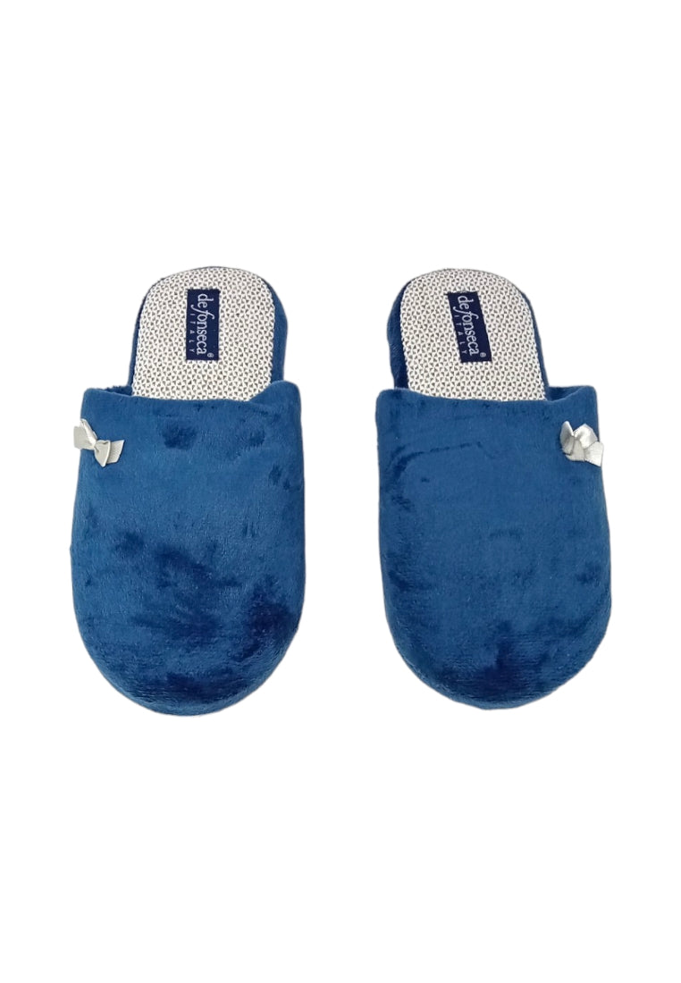Pantofola DE FONSECA DE.ROMA W830 BLU Donna