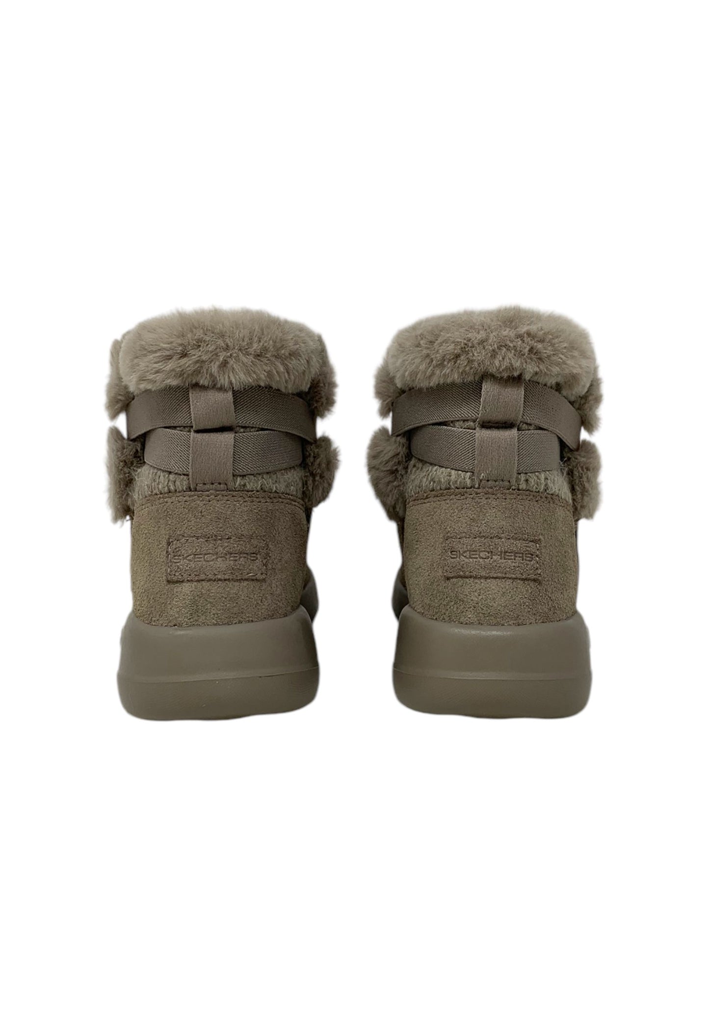 Stivaletto con pelliccia SKECHERS On-The-GO Joy - Whispering Willow 144133/DKTP Donna