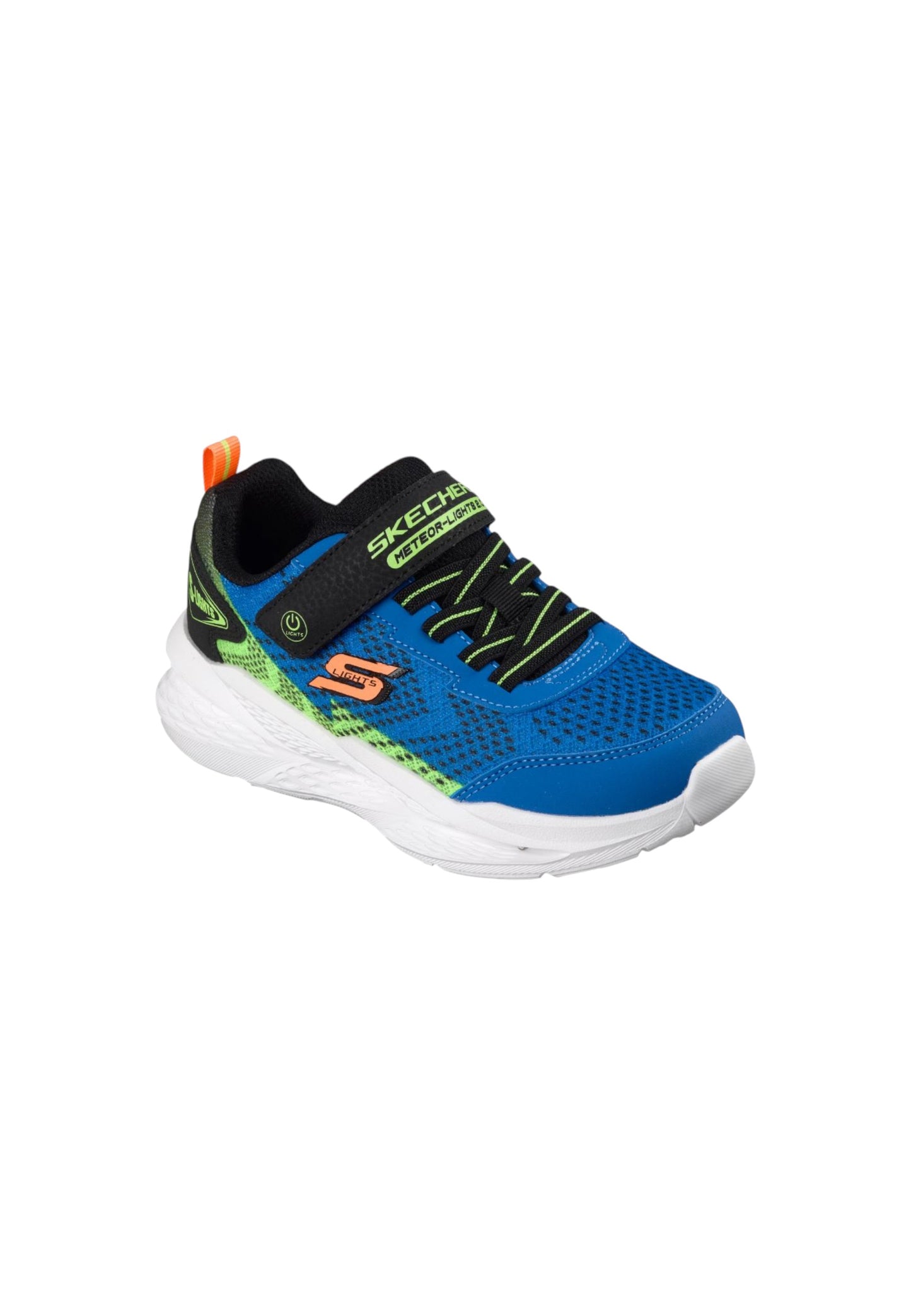 Sneakers con luci Skechers - Meteor lights 401490/BLBK Bambino
