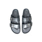 Ciabatta GRUNLAND DATO CI2612-M2 ARGENTO donna