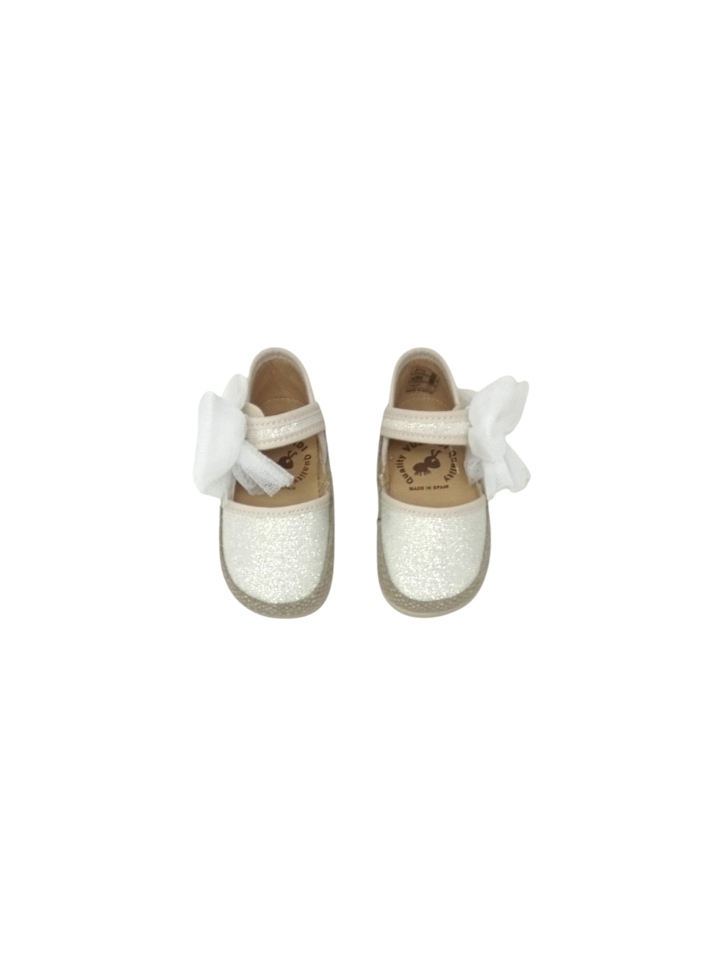 Espadrillas VULLADI 2502-701 Mabel bianco bambina