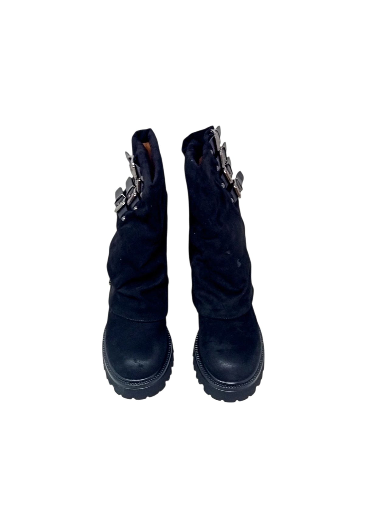 Stivaletti CRICHIC CR4143 CAMOSCIO NERO donna