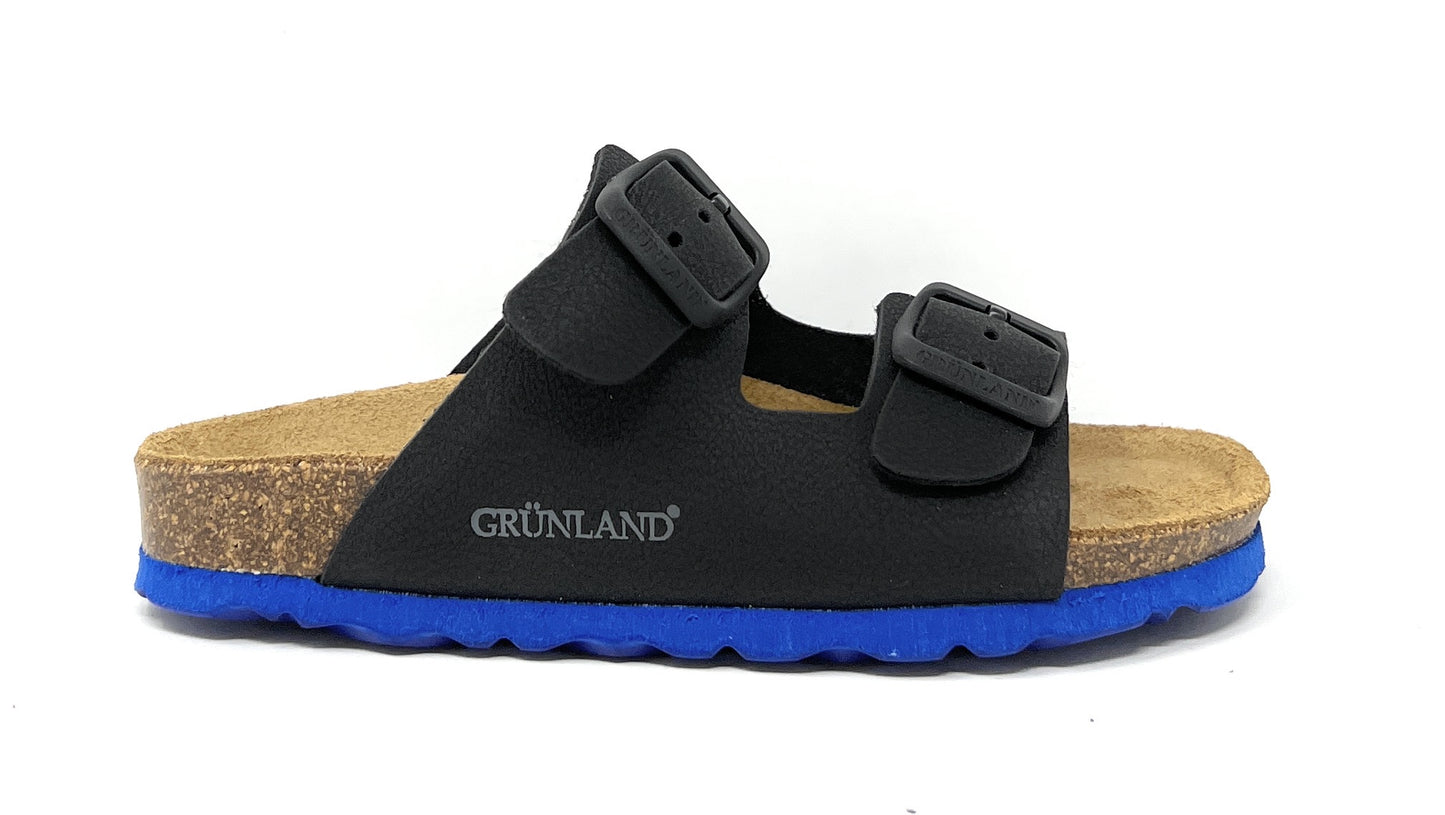 Sandalo da passeggio GRUNLAND Junior LUCE CB1537-40 NERORO Bambino