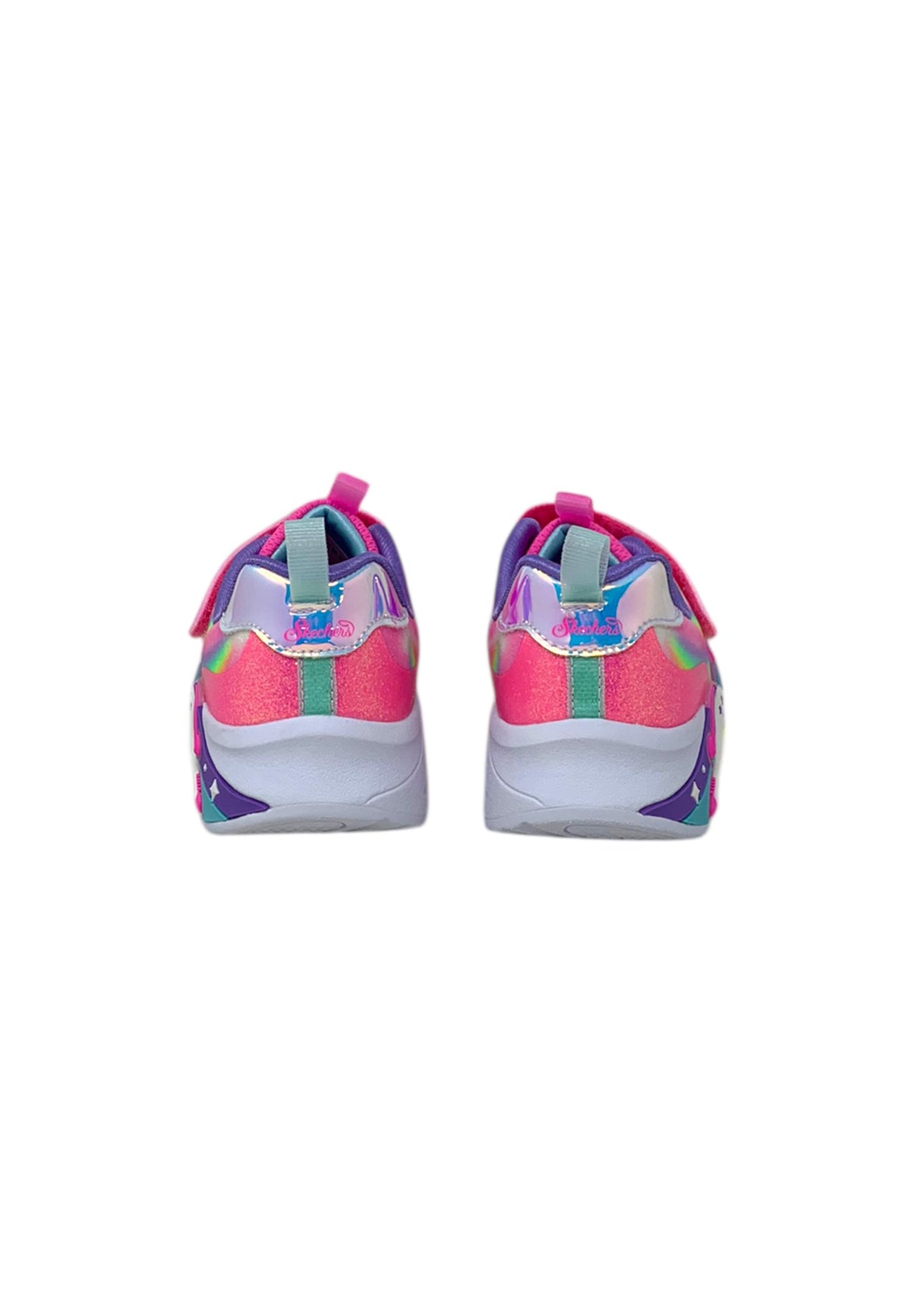 Sneakers luminose Skechers S LIGHT - UNICORS CHASER 302298/PKMT Bambina