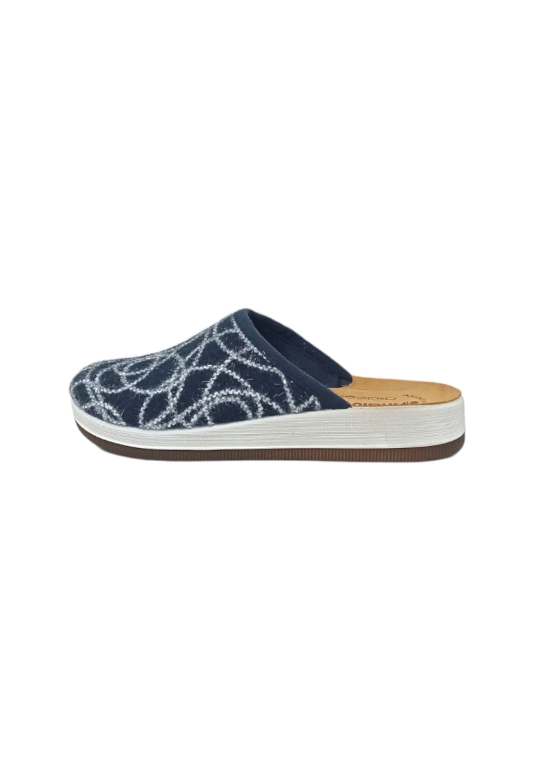 Pantofola INBLU CT000028 BLU donna
