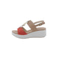 Sandali con zeppa Enval Soft 1292722 Donna