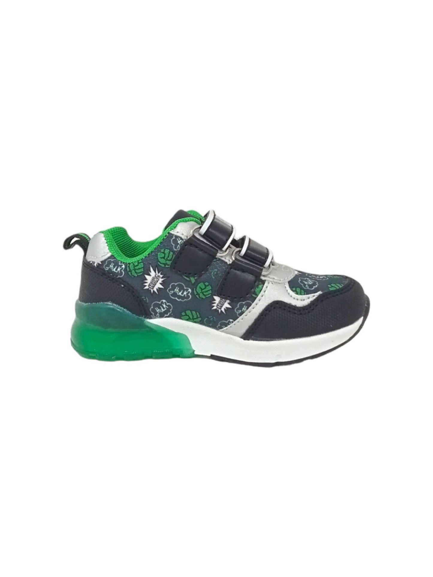 Sneaker Silver Hulk R1010110T BLK Bambino