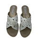 Ciabatta INBLU AS000032 BIANCO donna