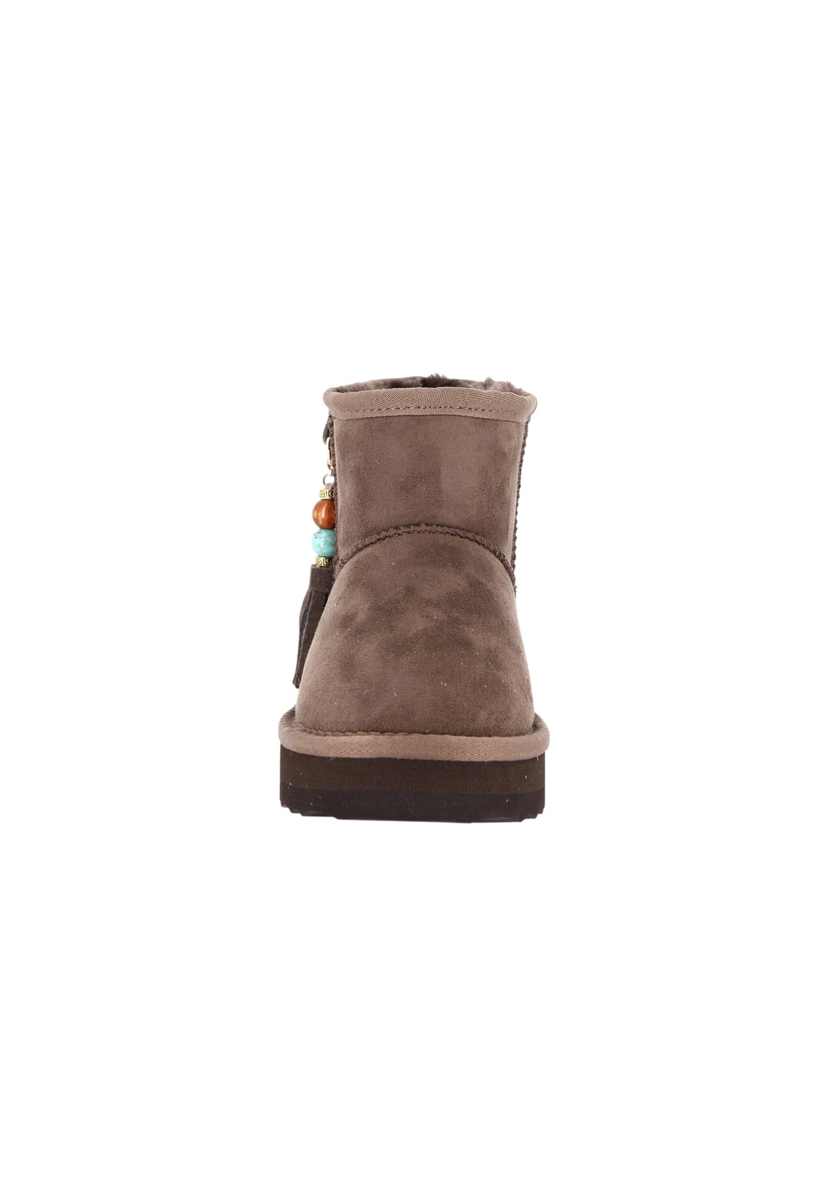 Stivaletto con pelliccia GRUNLAND JR CODI PO0058-I4 MARRONE bambina/ragazza