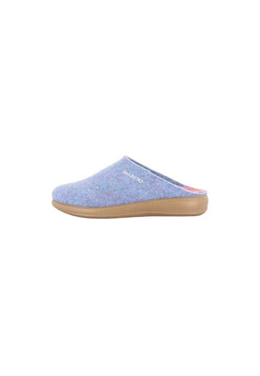 Pantofola GRUNLAND RAMA CI2618-M1 CERULEO-ROSA Donna
