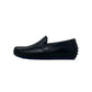 Mocassino BKS 100 PBLU uomo in pelle
