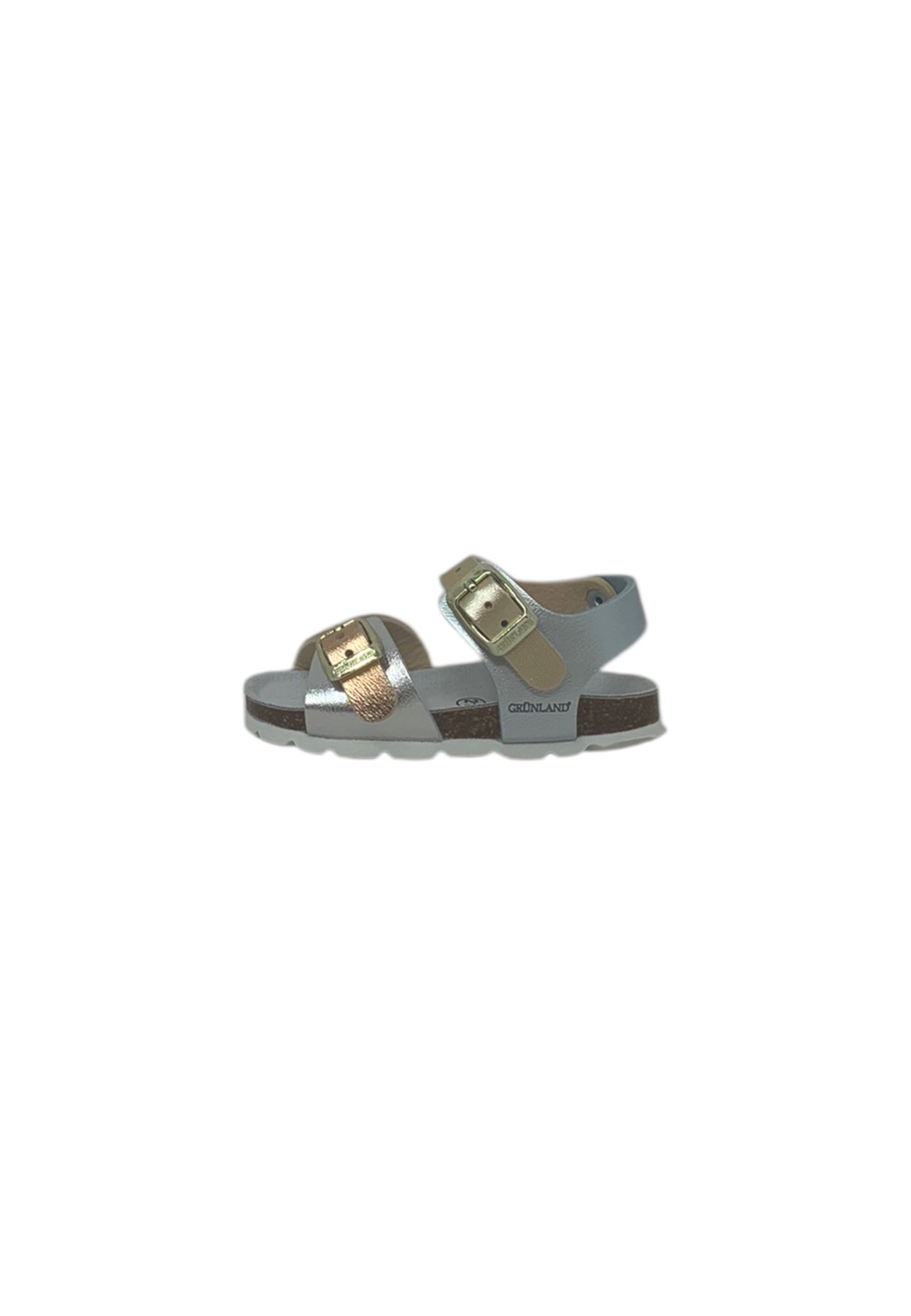 Sandali GRUNLAND Junior ARIA SB0392-40 ARGENTO-MULTI  bambina