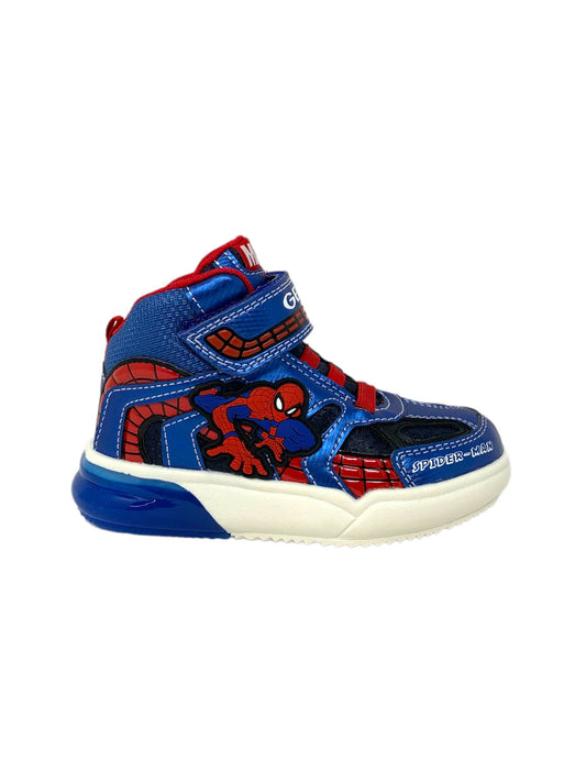 Scarpa da ginnastica GEOX GRAYJAY B. SPIDERMAN J269YC011CE C4226 BAMBINO