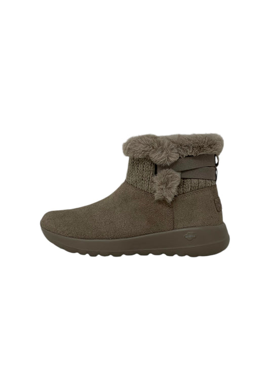 Stivaletto con pelliccia SKECHERS On-The-GO Joy - Whispering Willow 144133/DKTP Donna