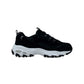 Sneaker Skechers D'lite - Biggest Fan 11930/BLK Donna