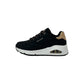 Sneakers SKECHERS Uno - Shimmer away 155196/BLK Donna