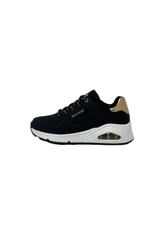 Sneakers SKECHERS Uno - Shimmer away 155196/BLK Donna