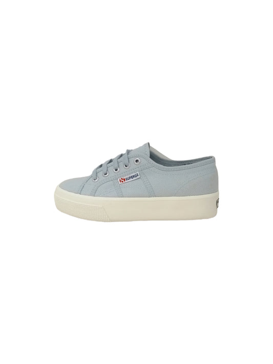 Sneaker SUPERGA 2730 MID PLATFORM S2127IW ANL AZZURRO Donna